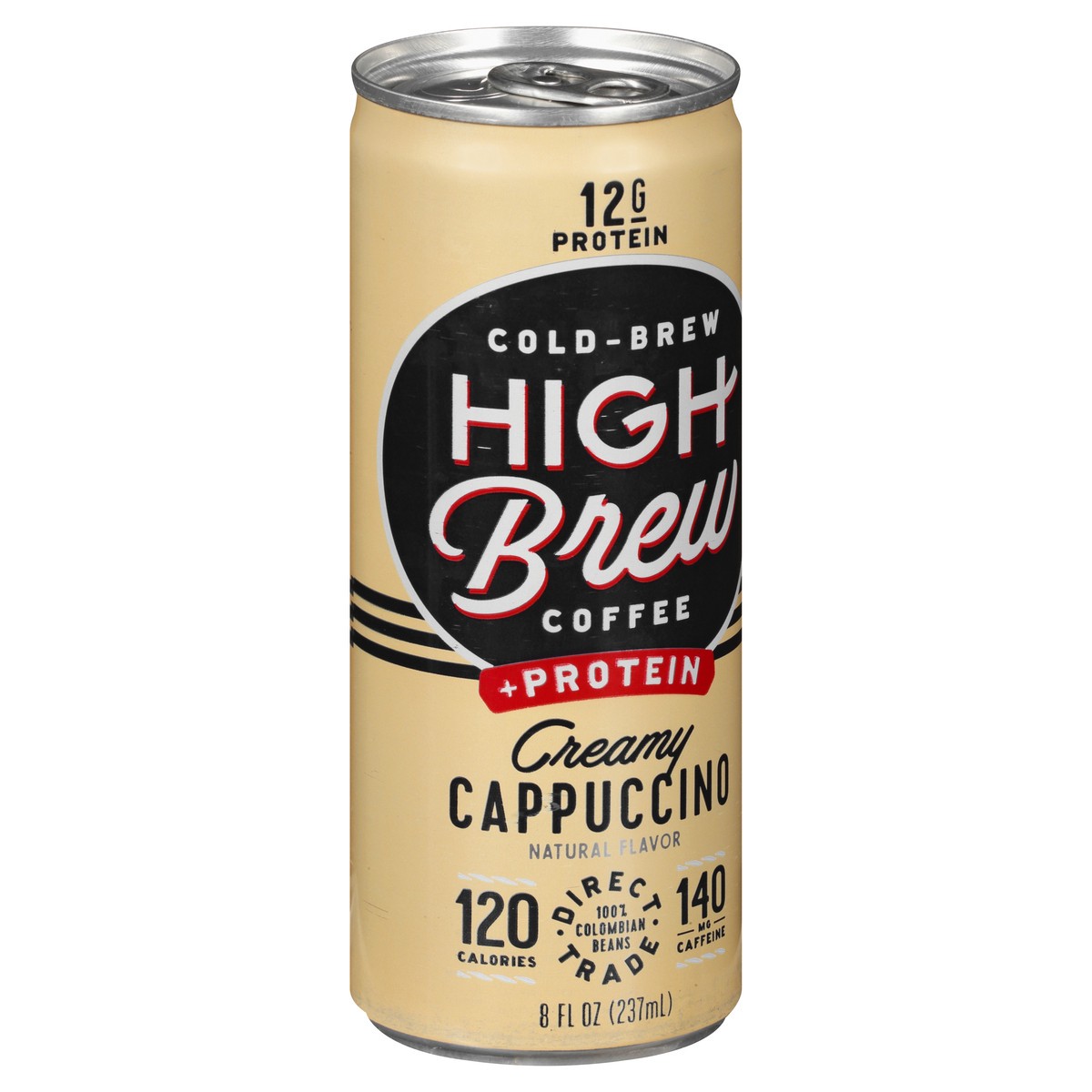 slide 6 of 9, High Brew Coffee Creamy Cappuccino Coffee - 8 oz, 8 oz