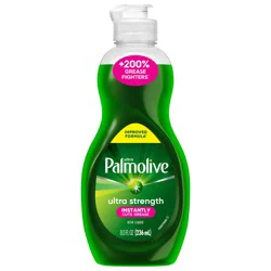 Palmolive Ultra Strength Liquid Dish Soap, 8 oz Bottle