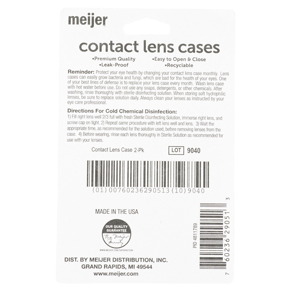 slide 9 of 29, Contact Lens Cases, 2 ea, 2 ct