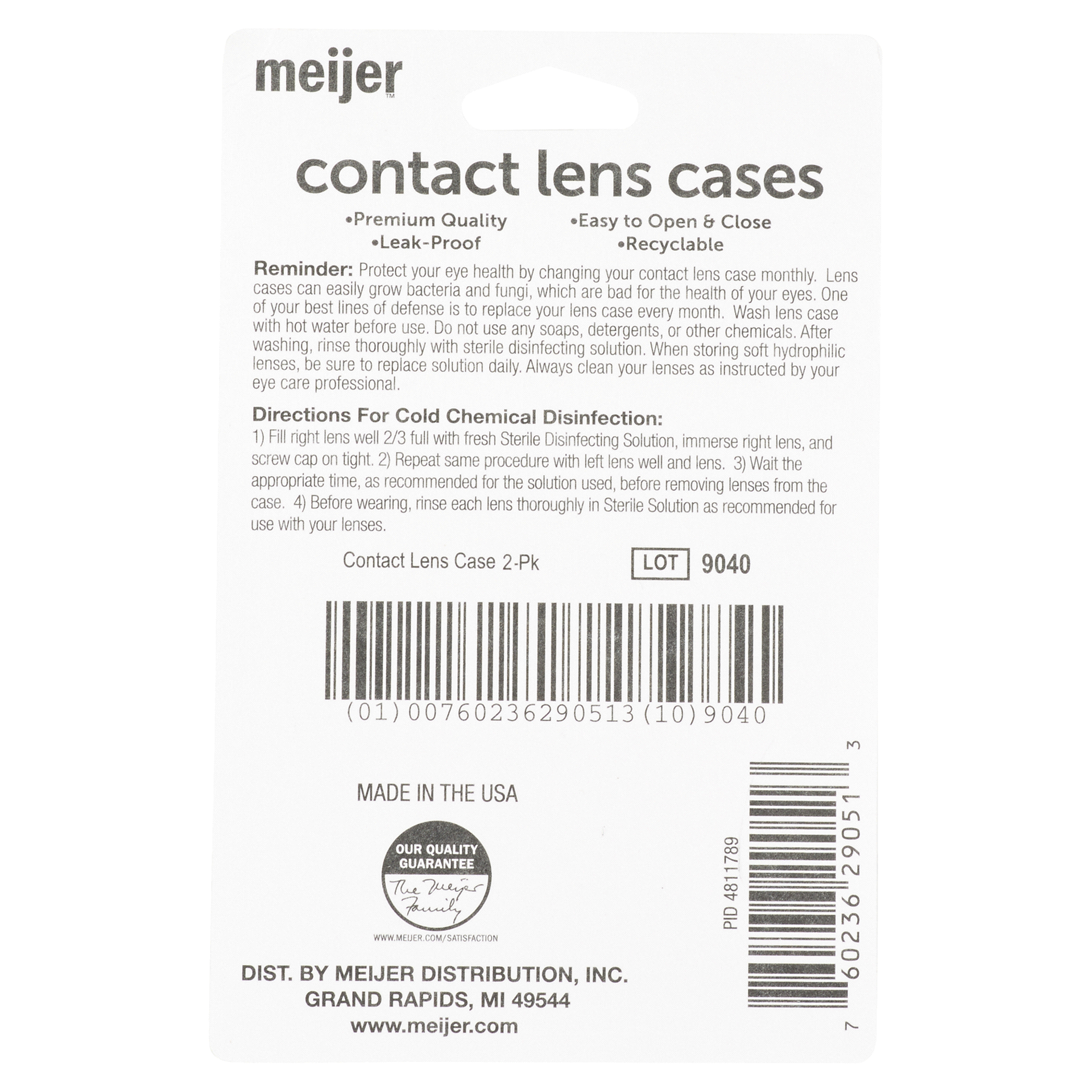 slide 24 of 29, Contact Lens Cases, 2 ea, 2 ct