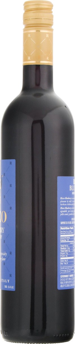 slide 6 of 13, Ricco Semi Sweet Blueberry Wine 25.4 fl oz, 750 ml
