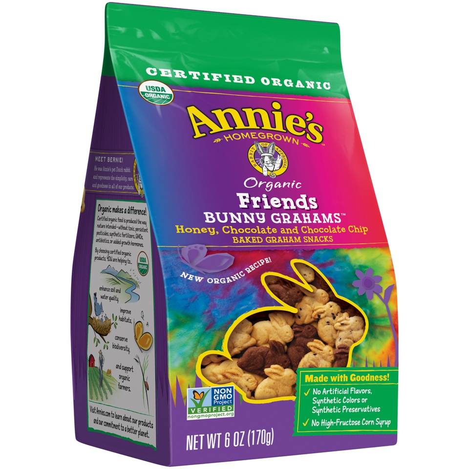 slide 1 of 1, Annie's Bunny Graham Friends Bunny Grahams, 6 oz