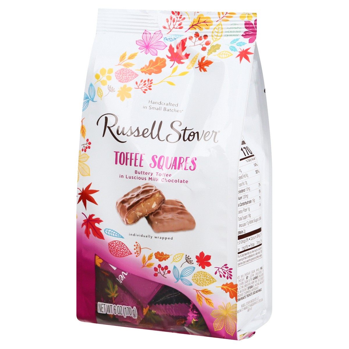 slide 5 of 10, Russell Stover Toffee Squares 6 Oz, 5.4 oz