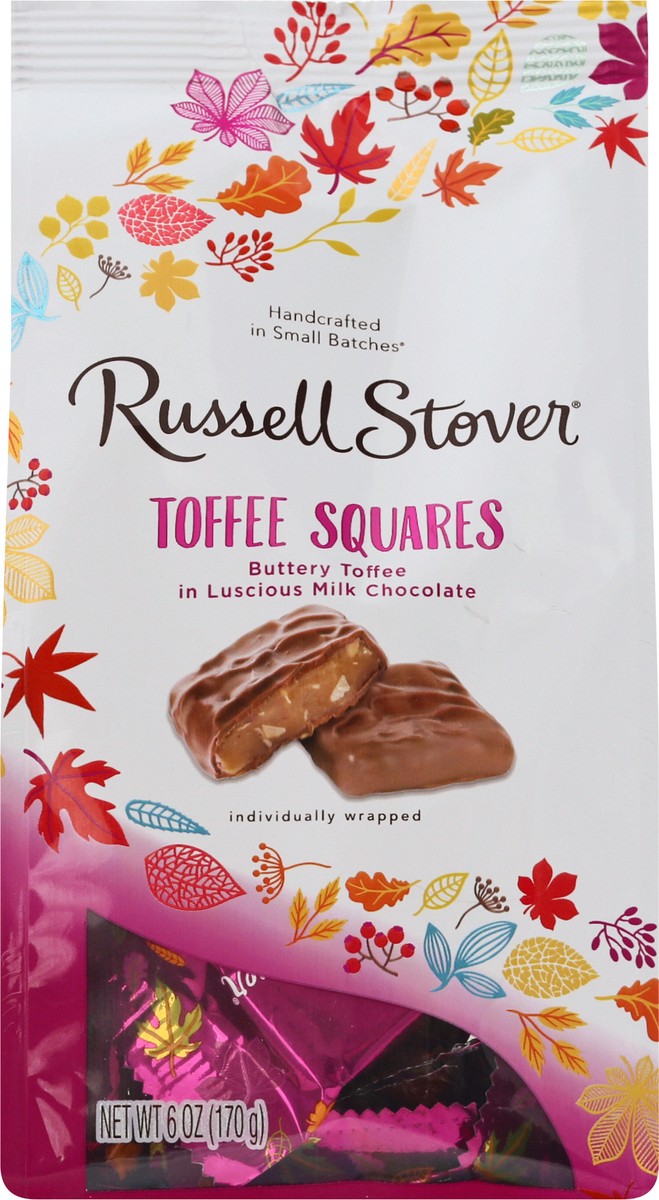 slide 4 of 10, Russell Stover Toffee Squares 6 Oz, 5.4 oz