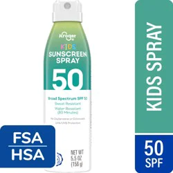 Kroger Kids Sunscreen Spray SPF 50