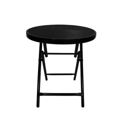 Room & Retreat Steel Mesh Folding Table, 18 in