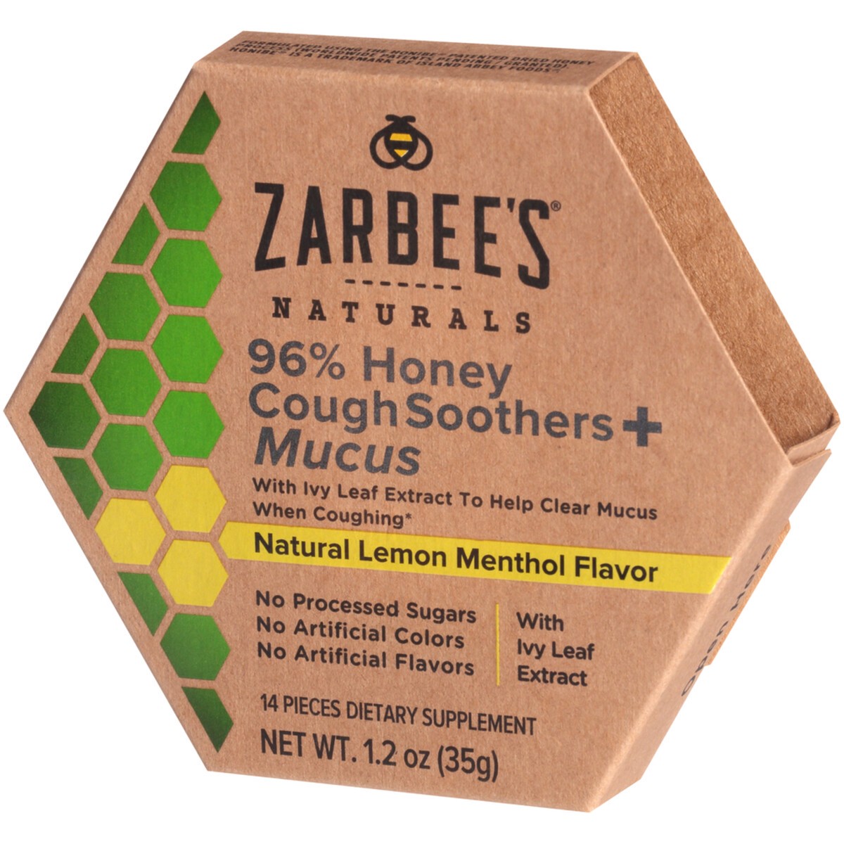 slide 1 of 9, Zarbee's Naturals Cough Soothers, 14 ct