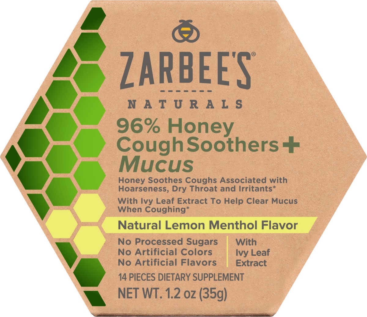 slide 4 of 9, Zarbee's Naturals Cough Soothers, 14 ct
