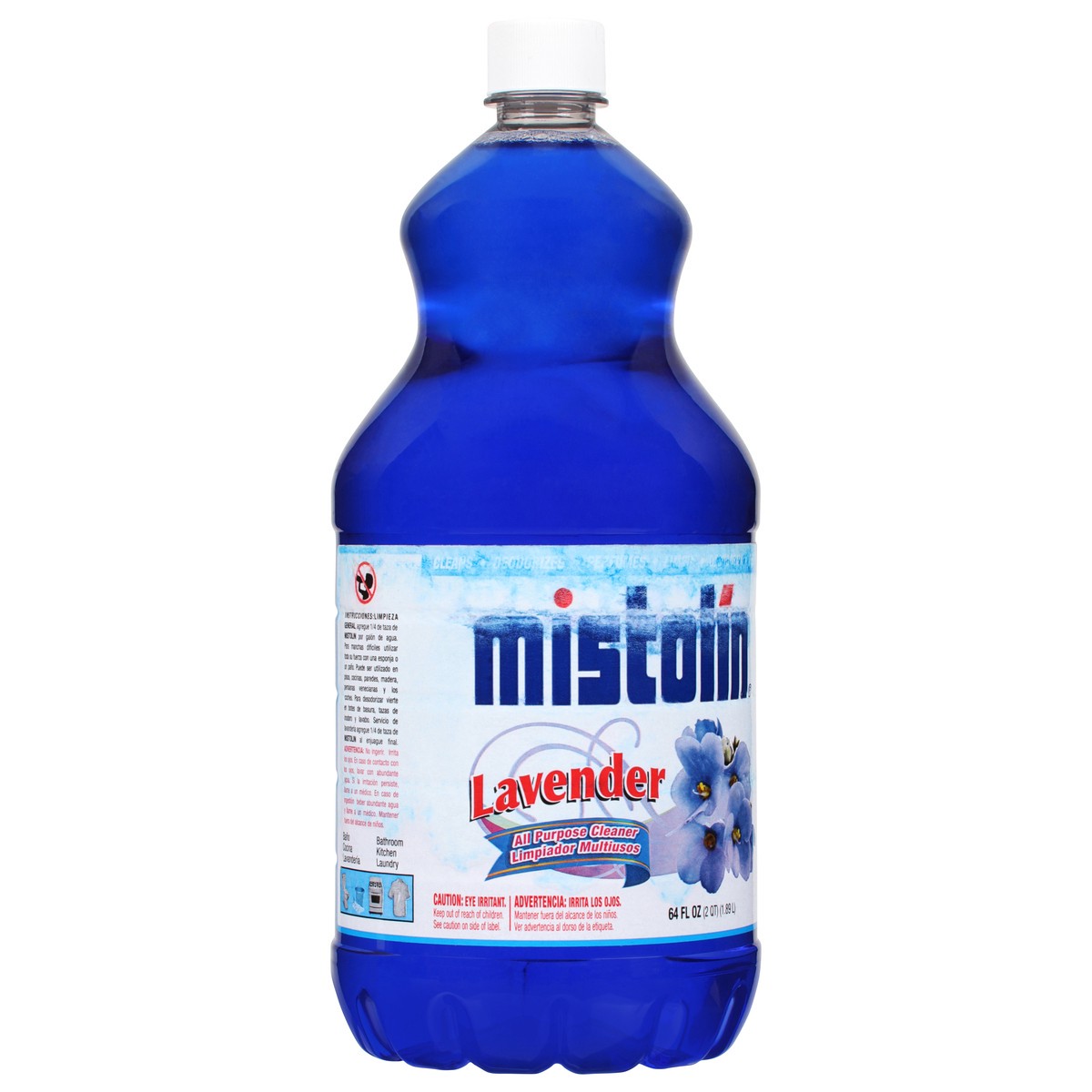 slide 5 of 12, Mistolin Multipurpose Cleaner&Deodorizer Lavender, 64 fl oz