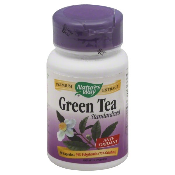 slide 1 of 1, Nature's Way Green Tea Standardized Capsules, 30 ct