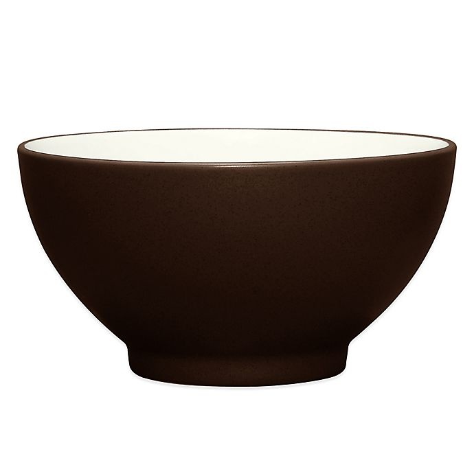 slide 1 of 1, Noritake Colorwave Rice Bowl - Chocolate, 1 ct