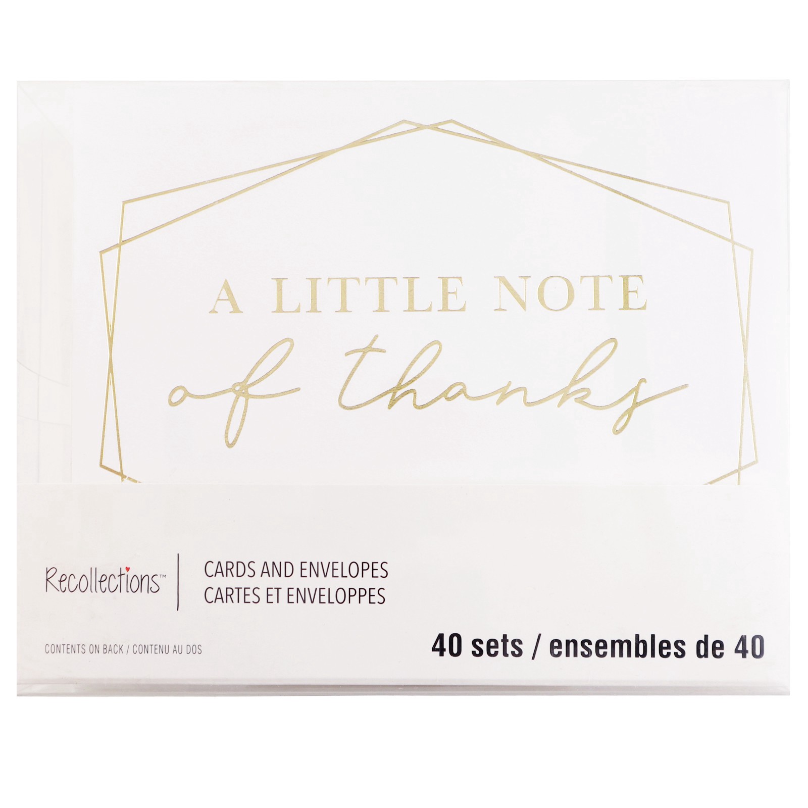 slide 7 of 7, Thanks Cards & Envelopes By Recollections, 4.25" X 5.5", 4.25 in x 5.5 in