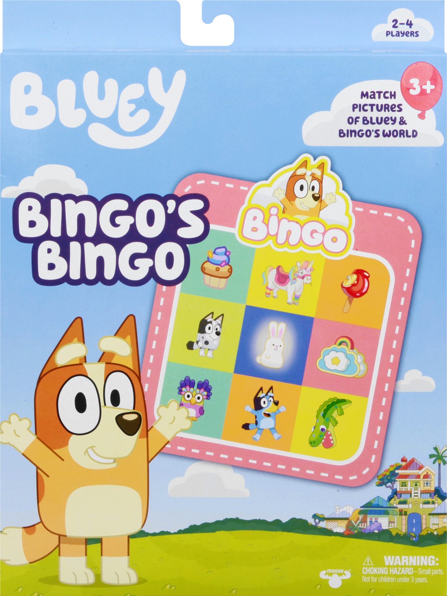 slide 3 of 9, Moose Toys Moose Bluey 3+ Bingo's Bingo Game 1 ea, 1 ct