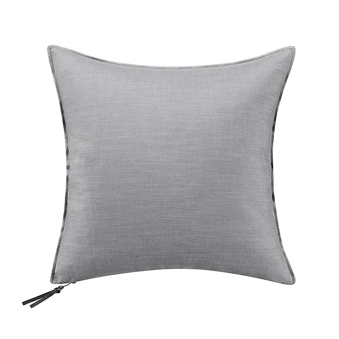 slide 1 of 1, Bridge Street Harper Square Throw Pillow - Grey, 1 ct