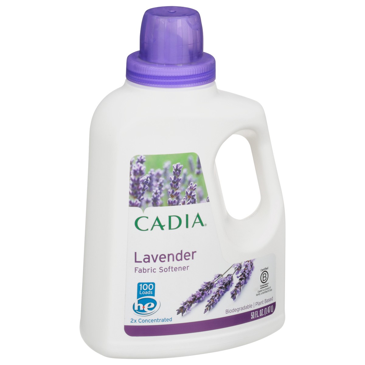 slide 1 of 9, Cadia Lavender Fabric Softener 50 fl oz, 50 fl oz