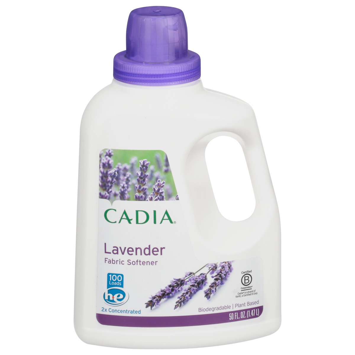 slide 1 of 9, Cadia Lavender Fabric Softener 50 fl oz, 50 fl oz