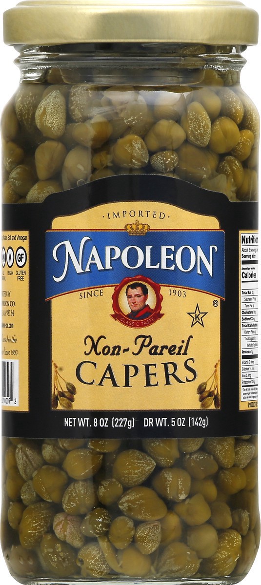 slide 6 of 9, Napoleon Non-Pareil Capers, 8 oz