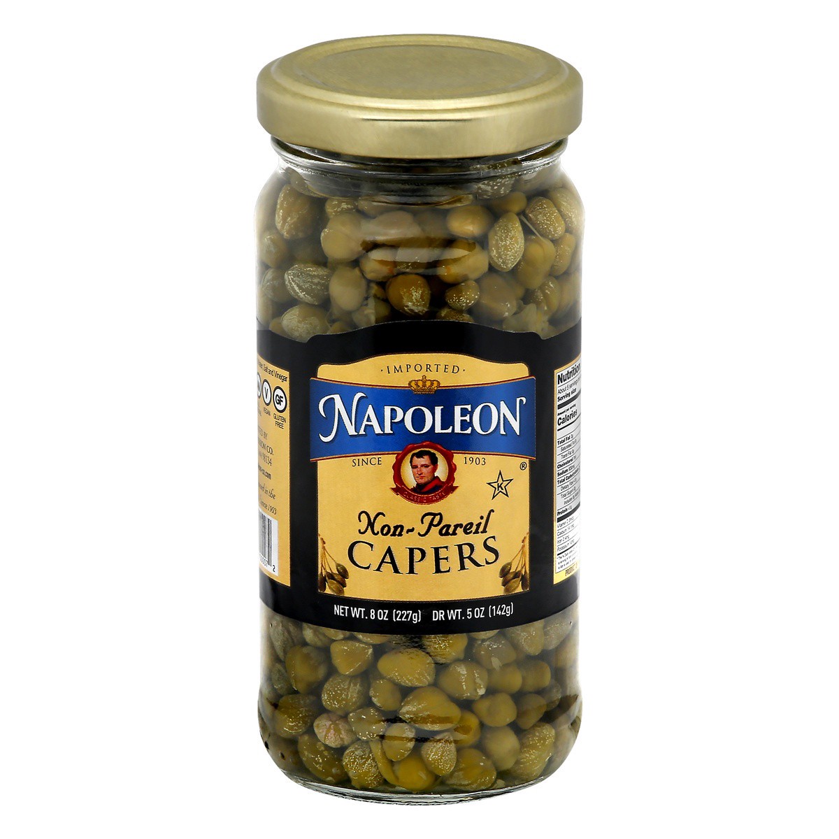 slide 1 of 9, Napoleon Non-Pareil Capers, 8 oz