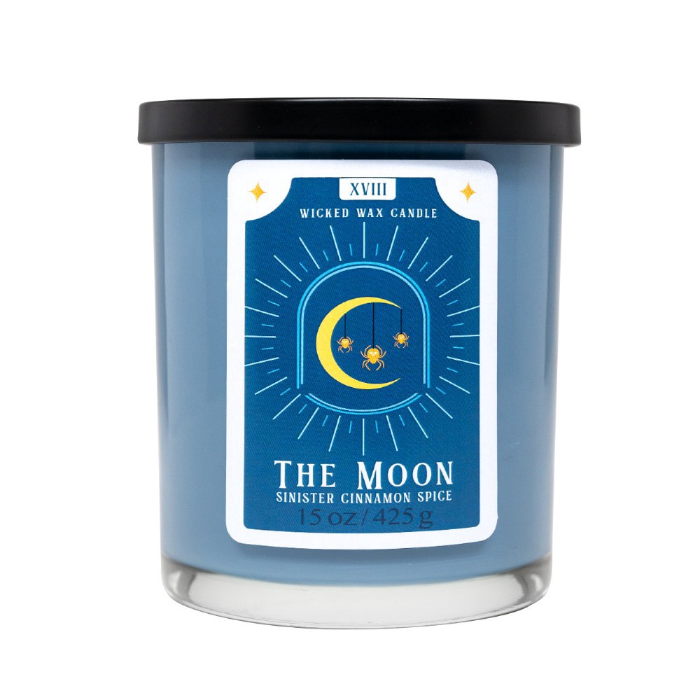 slide 2 of 3, House of Velas™ Halloween Jar Candle The Moon, 15 oz
