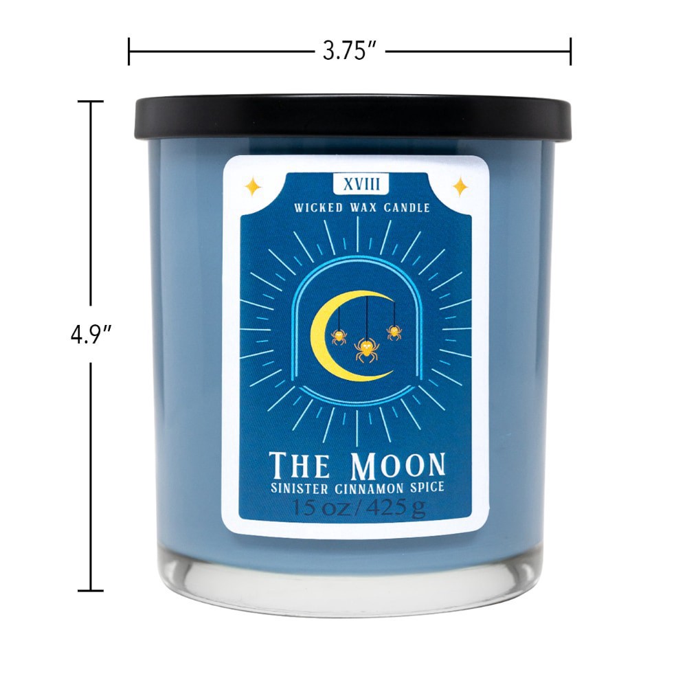 slide 3 of 3, House of Velas™ Halloween Jar Candle The Moon, 15 oz