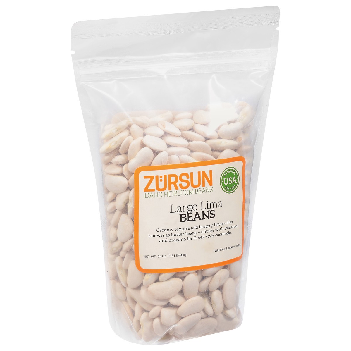 slide 7 of 13, Zursun Large Lima Beans - 24 oz, 24 oz