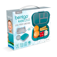 slide 11 of 29, Bentgo Kids Chill Lunch Box - Confetti Designed Leak-Proof Bento Box & Removable Ice Pack - Confetti Edition - Truly Teal, 1 ct