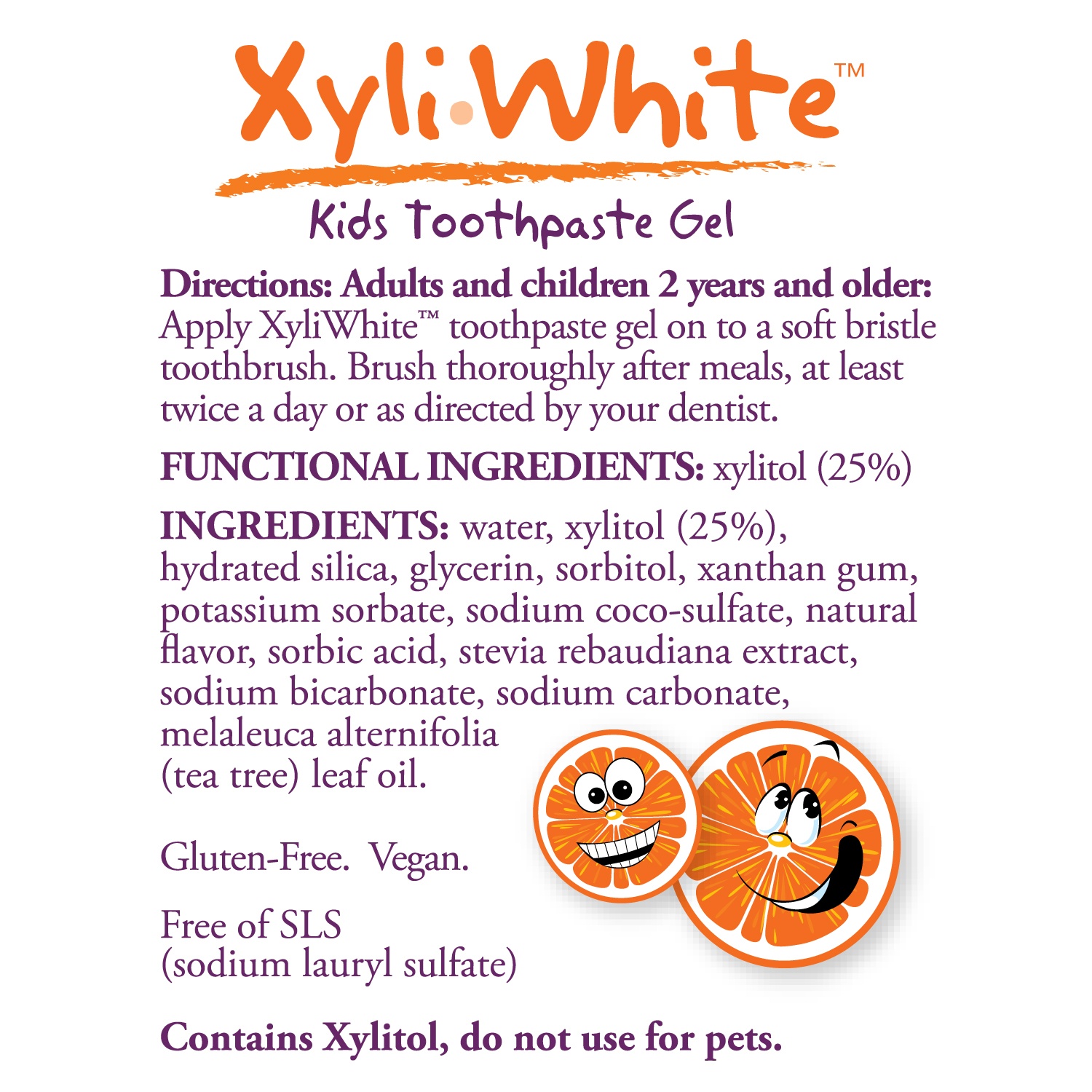 slide 2 of 2, XyliWhite Orange Splash Toothpaste Gel for Kids, 3 oz