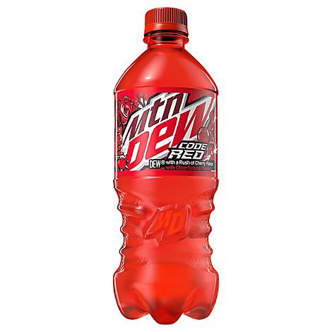 slide 1 of 1, Mtn Dew Soda Code Red - 20 Fl. Oz., 20 fl oz
