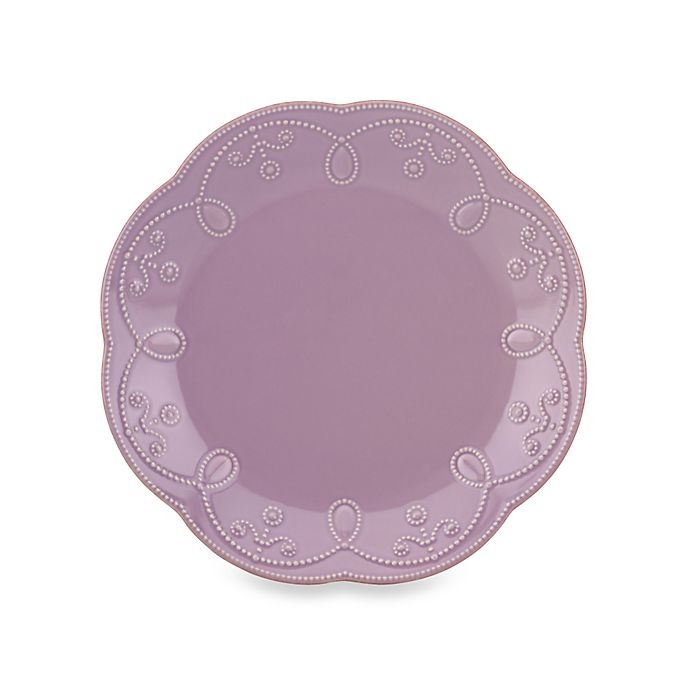 slide 1 of 1, Lenox French Perle Accent Plate - Violet, 1 ct