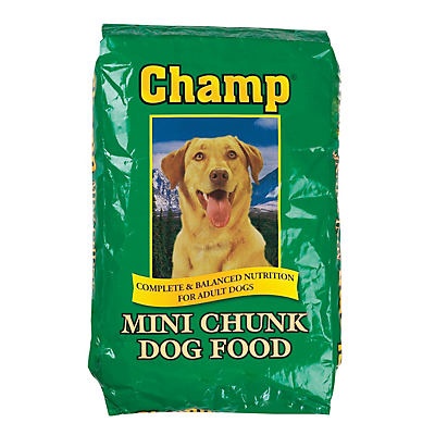 retriever mini chunk dog food ingredients