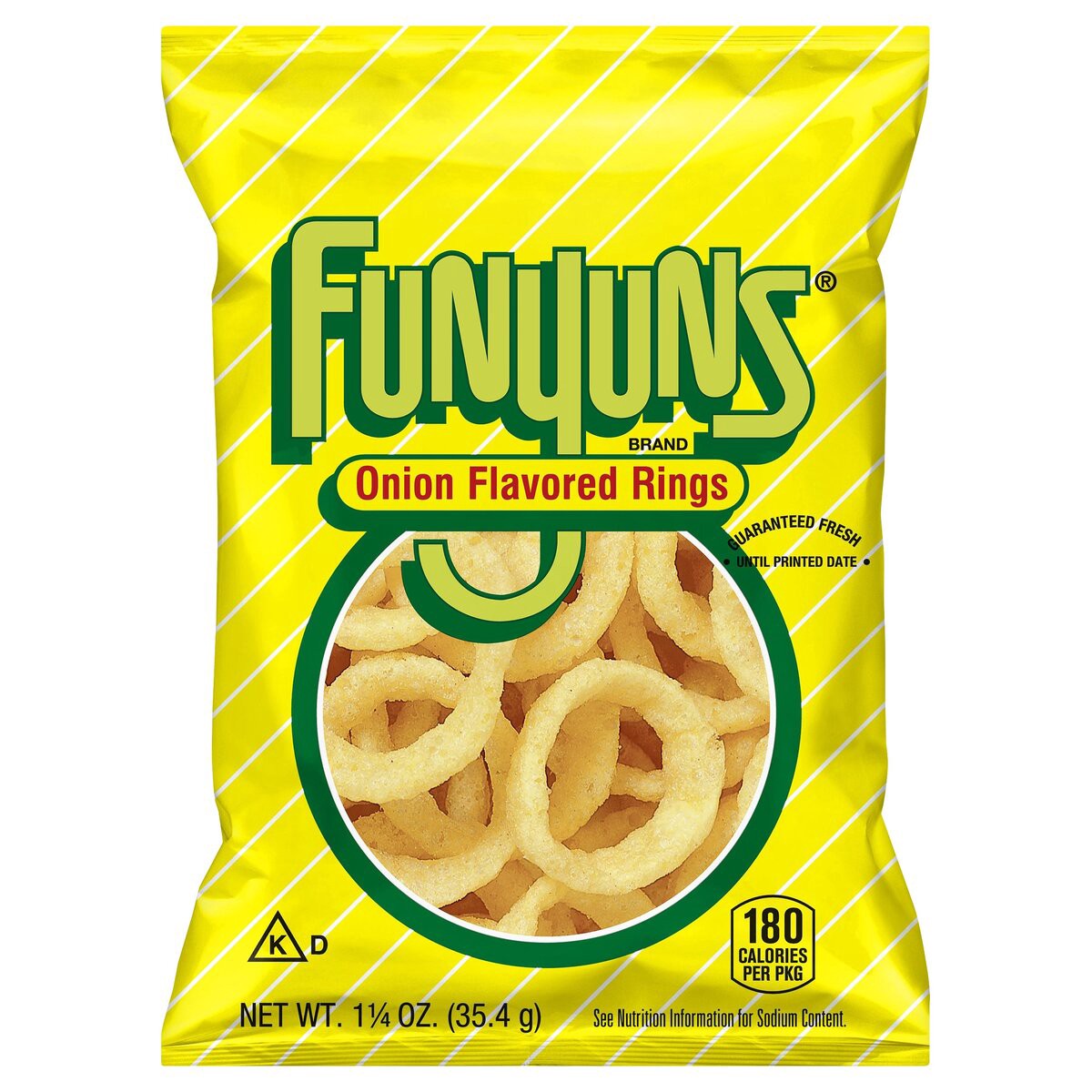 slide 4 of 6, Funyuns Onion Flavored Rings, 1.25 oz