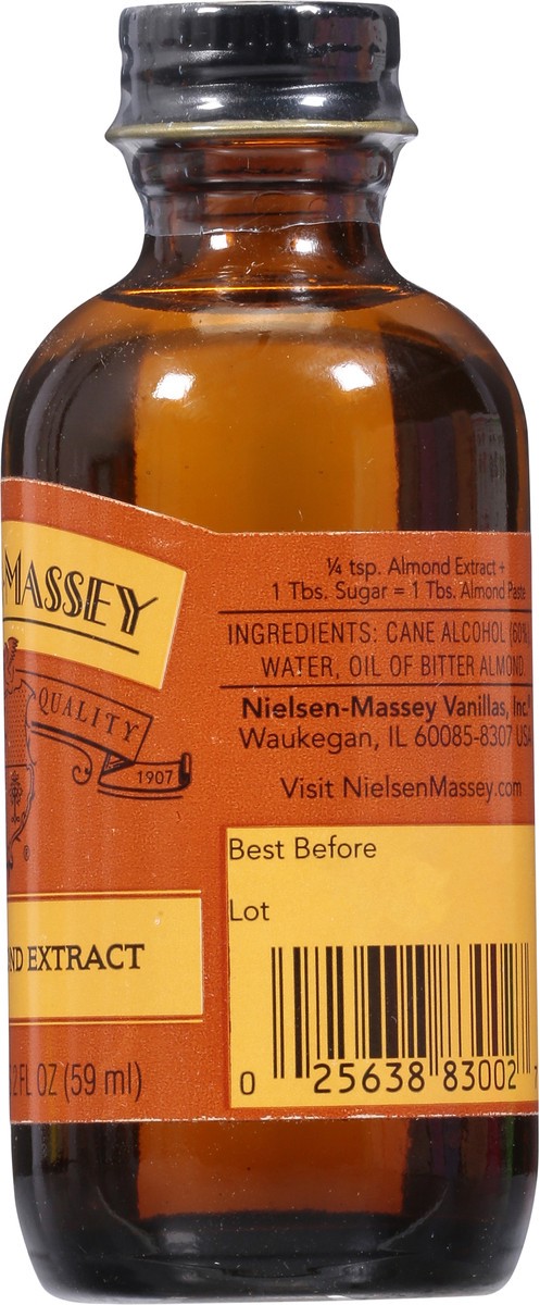 slide 8 of 12, Nielsen-Massey Pure Almond Extract 2 fl oz, 2 fl oz
