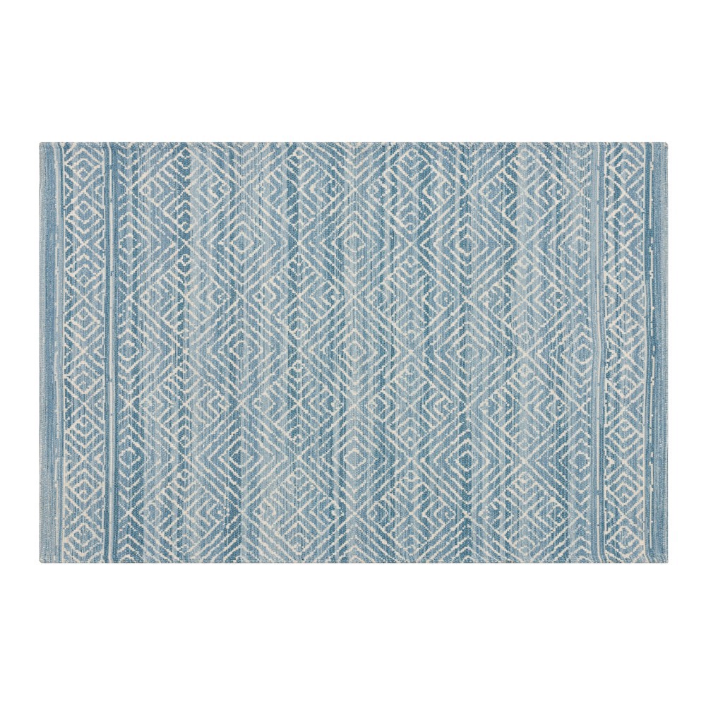 slide 1 of 1, Mohawk Home Vintage Rug - Parquet Blue, 30 in x 45 in