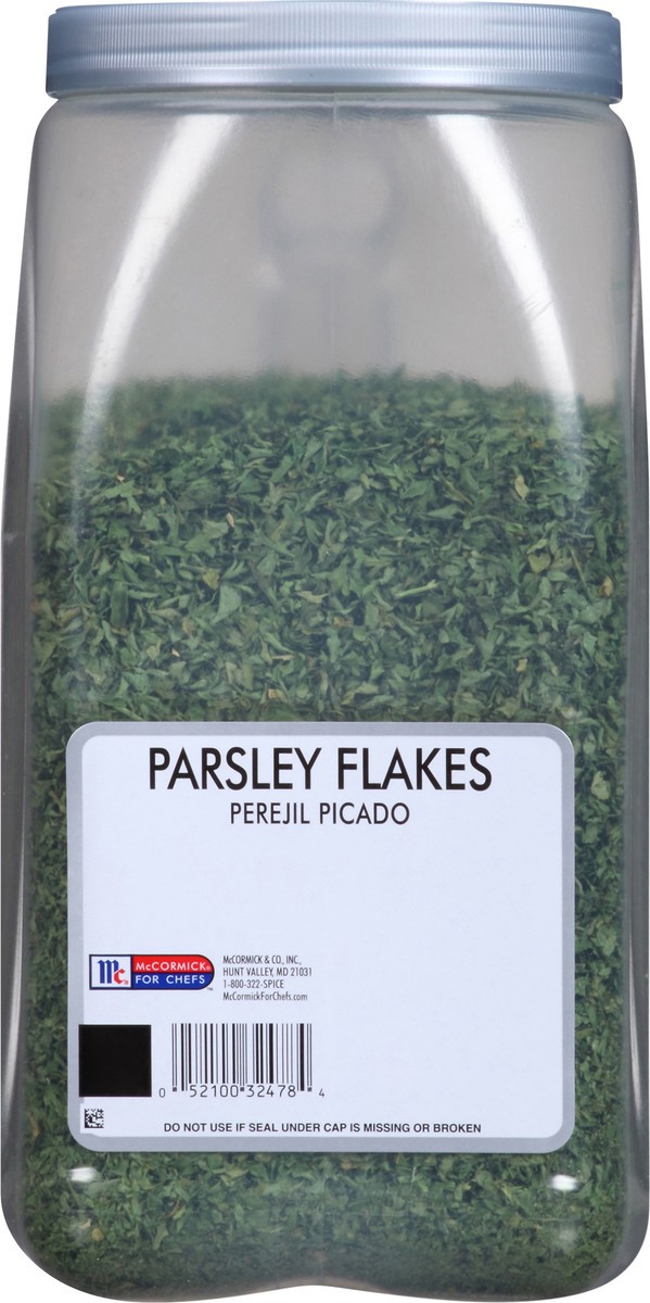 slide 2 of 11, McCormick Culinary Parsley Flakes, 10 oz, 10 oz