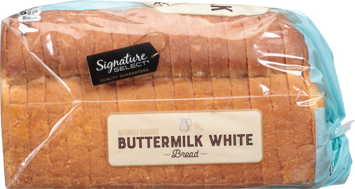 slide 3 of 9, Signature Kitchens Signature SELECT Bread White Buttermilk - 24 Oz, 24 oz