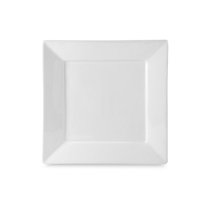 slide 1 of 1, Everyday Whiteby Fitz and Floyd Square Salad Plate, 1 ct