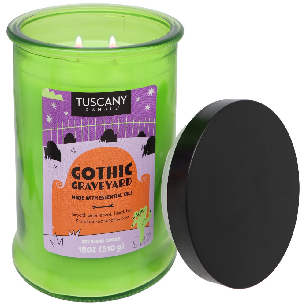 slide 2 of 2, Tuscany Candle® Limited Edition Gothic Graveyard Scented Jar Candle, 1 ct