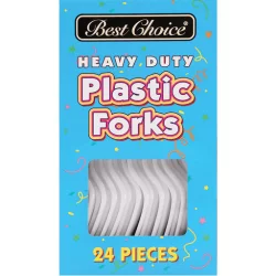 Best Choice Heavy Duty Plastic Forks