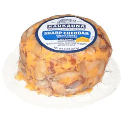 Kaukauna Cheese Spread, With Almonds, Sharp Cheddar - 6 oz