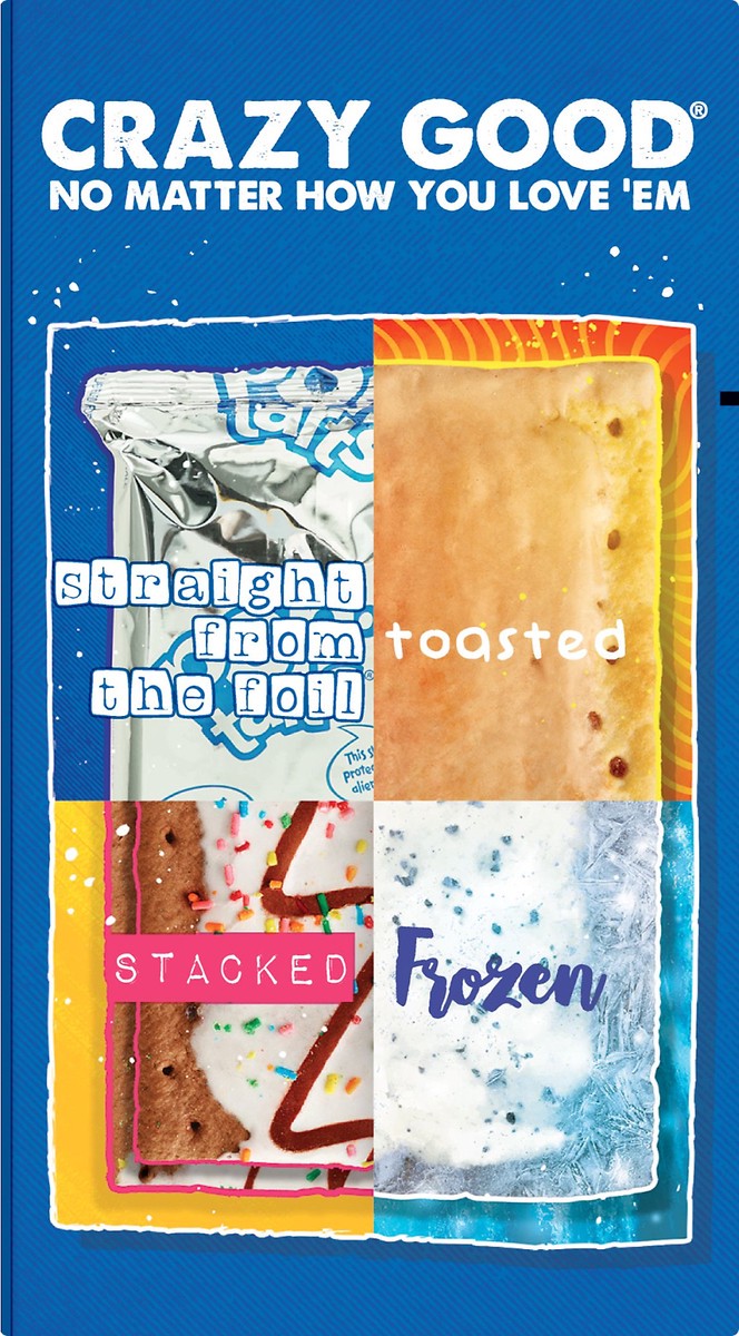 slide 6 of 7, Pop-Tarts Toaster Pastries, Breakfast Foods, Kids Snacks, Unfrosted Strawberry, 20.3oz Box, 12 Pop-Tarts, 20.3 oz