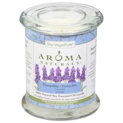 Aroma Naturals Soy VegePure Tranquility Lavender Candle 8.8 oz