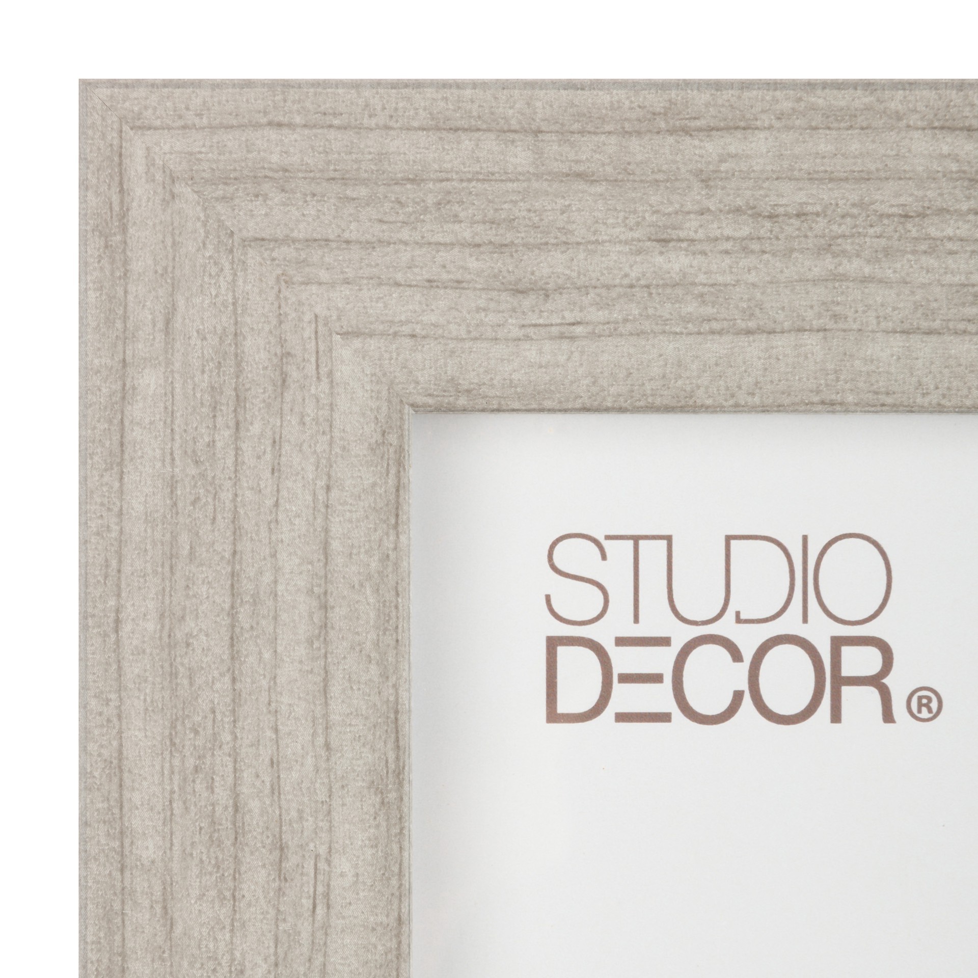 slide 4 of 5, Home Light Gray Flat Frame By Studio Decor, 11 in x 14 in