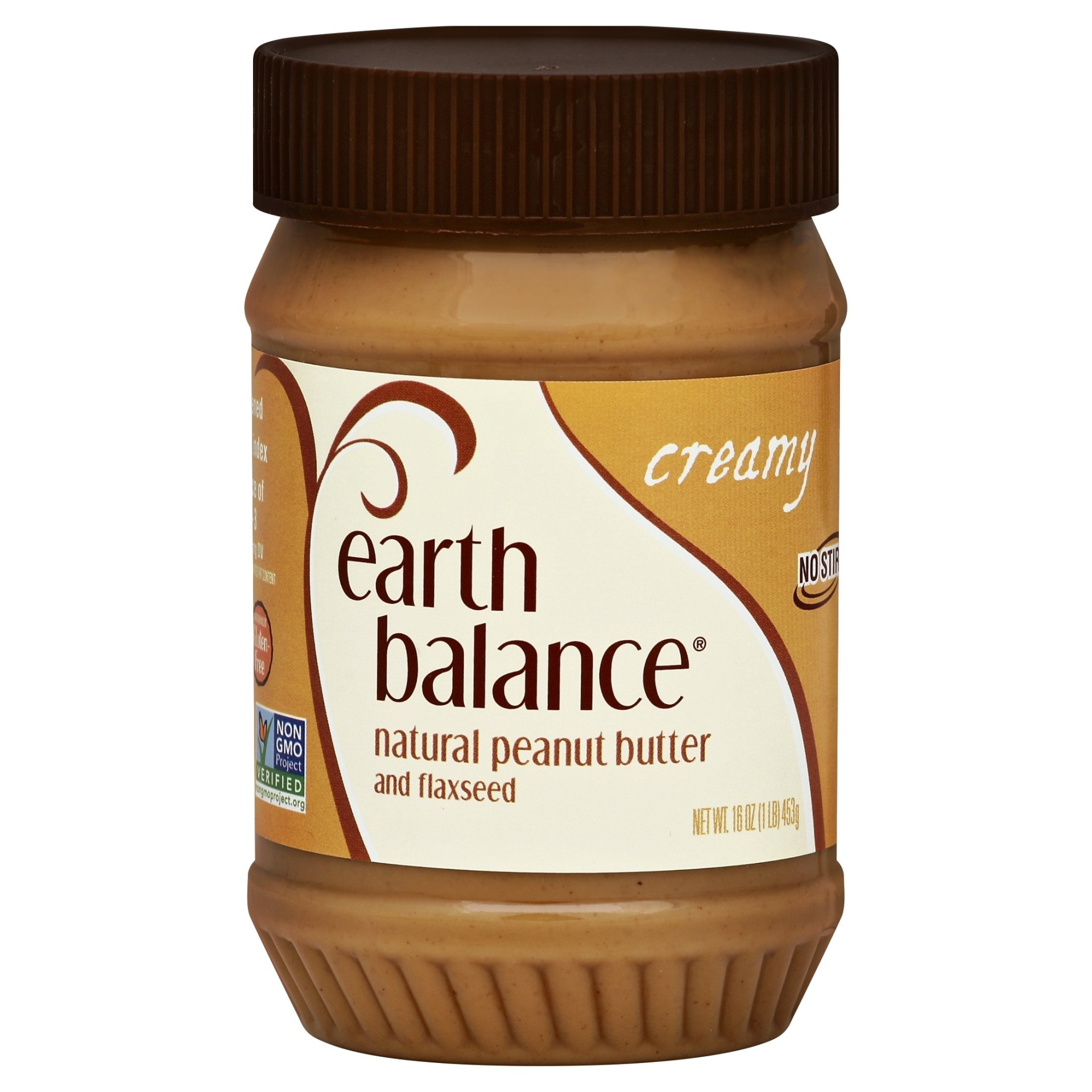 slide 1 of 2, Earth Balance Creamy Natural Peanut Butter, 16 oz