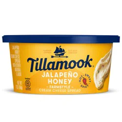 Tillamook Farmstyle Jalapeño Honey Cream Cheese Spread, 7oz
