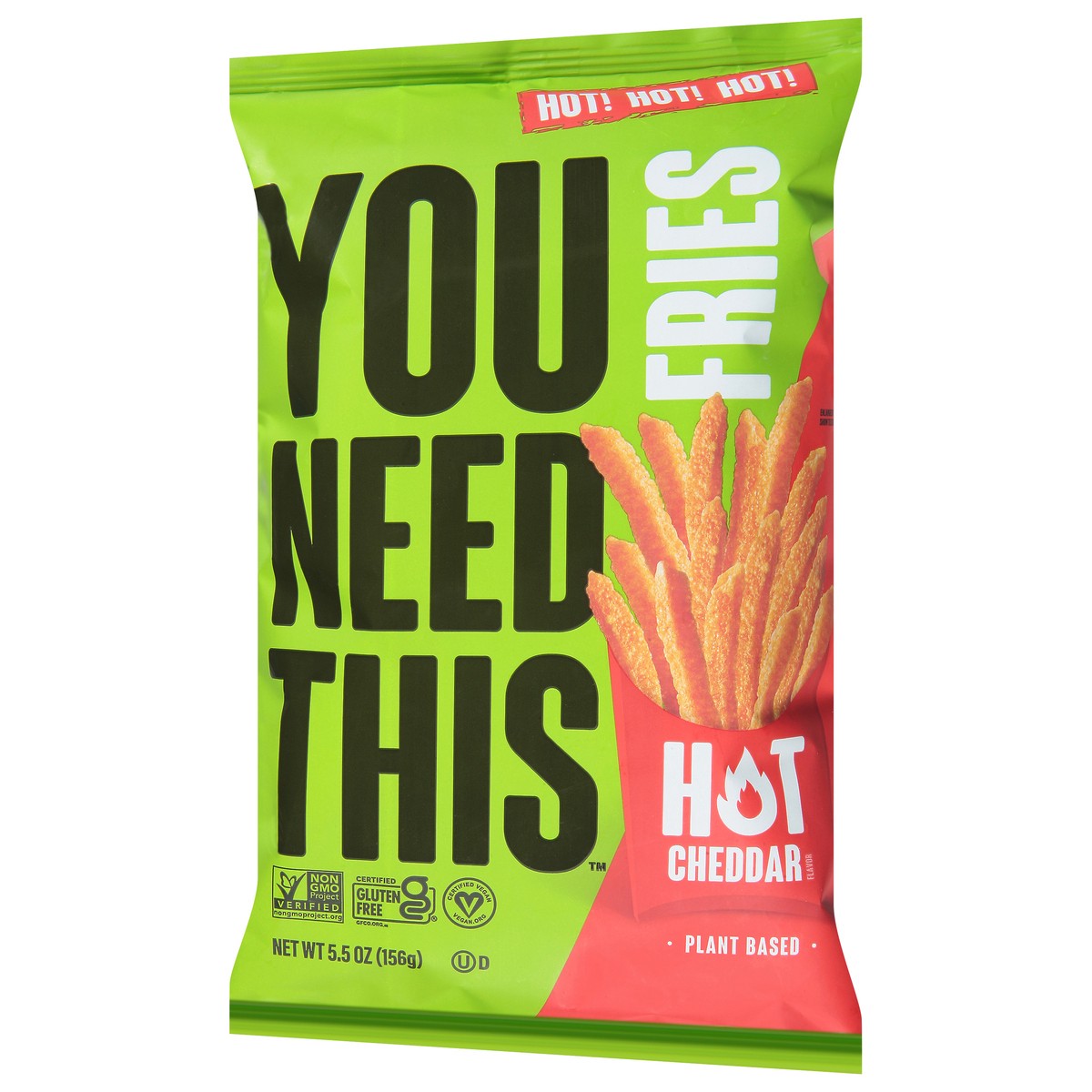 slide 4 of 14, You Need This Plant Based Hot Cheddar Fries 5.5 oz, 5.5 oz