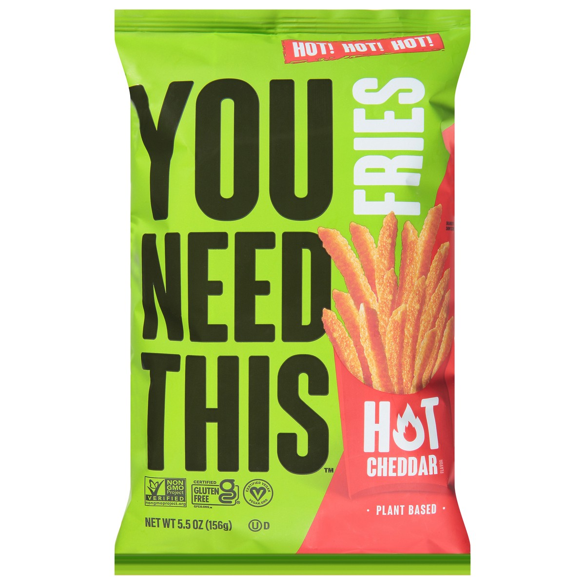 slide 12 of 14, You Need This Plant Based Hot Cheddar Fries 5.5 oz, 5.5 oz