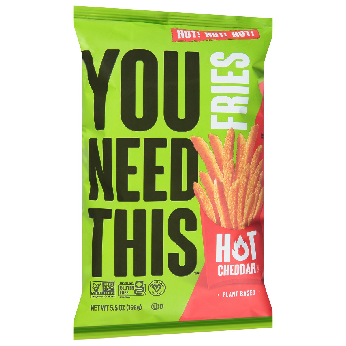 slide 6 of 14, You Need This Plant Based Hot Cheddar Fries 5.5 oz, 5.5 oz