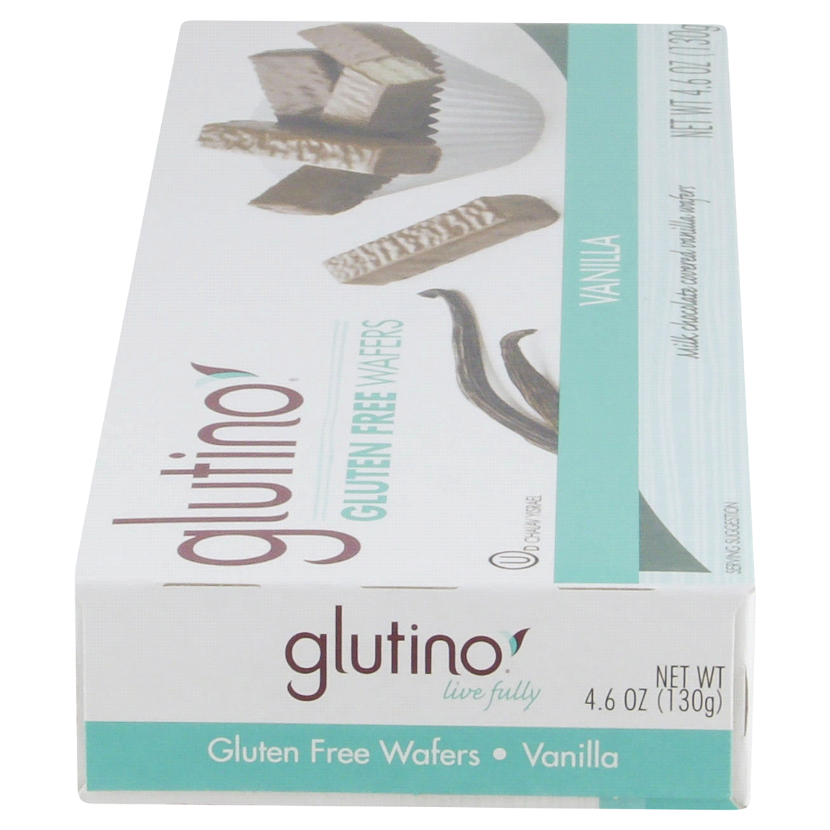 slide 4 of 5, Glutino Gluten Free Milk Chocolate Covered Vanilla Wafers, 4.6 oz