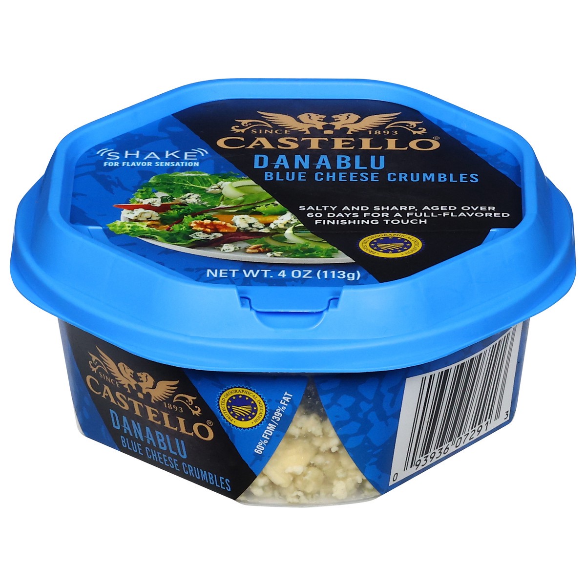 slide 1 of 4, Castello Danablu Blue Cheese Crumbles 4 oz, 4 oz