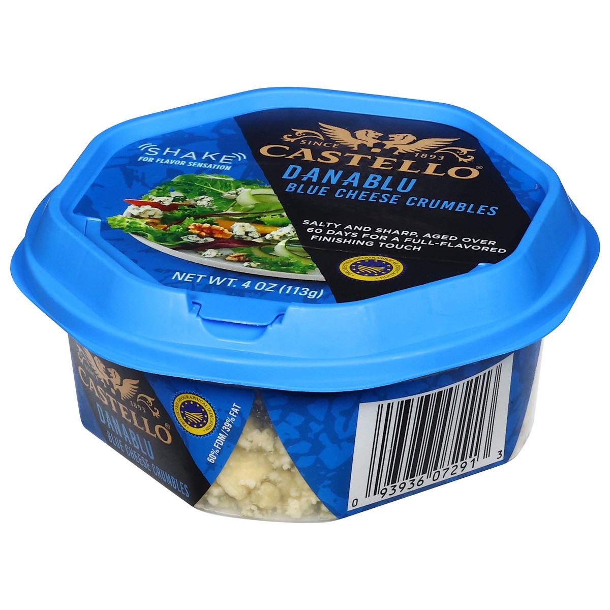 slide 4 of 4, Castello Danablu Blue Cheese Crumbles 4 oz, 4 oz